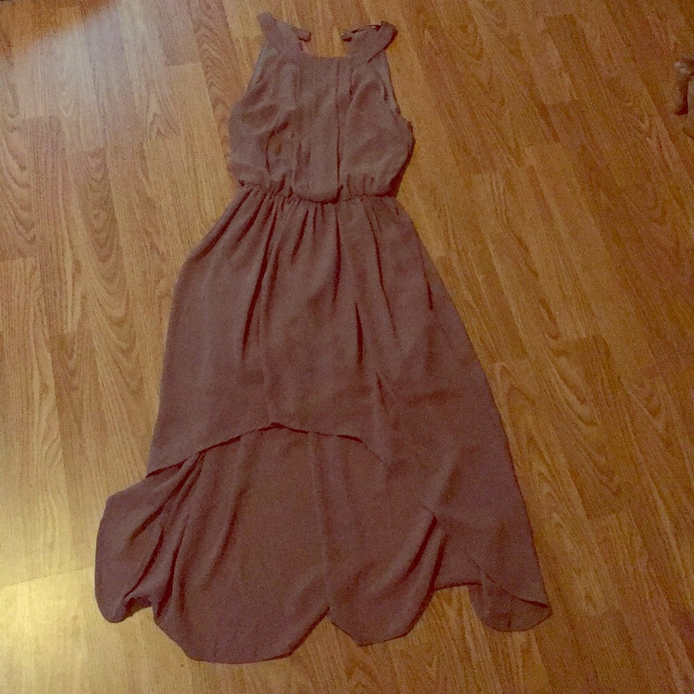 Grey/lavender dress